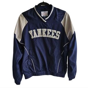 NY Yankees Pullover Windbreaker Jacket - Kids Size L - MLB G-III by Carl Banks